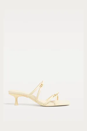 Stradivarius Sandales à talon nœud 36