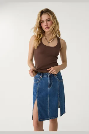 Stradivarius Top basique bretelles XL