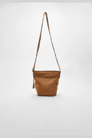 Stradivarius Sac à bandoulière suédine anse fantaisie OS