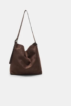 Stradivarius Sac seau suédine anse fantaisie OS