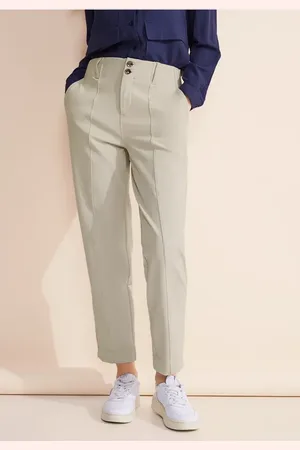 Street one Femme Pantalon chino pour le voyage in Gris