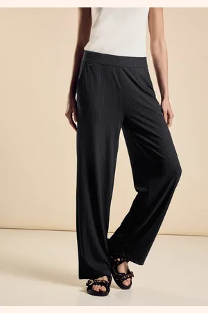 Street one Femme Pantalon coupe classique in Noir