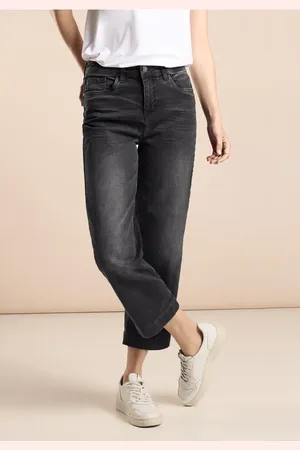 Street one Femme Jeans droit in Gris