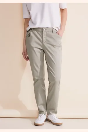 Street one Femme Pantalon coupe classique in Beige