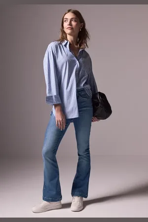 Street one Femme Jeans bootcut in Bleu