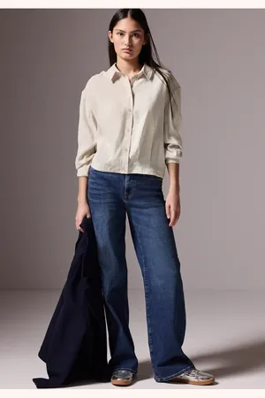 Street one Femme Chemisier à chemise in Beige