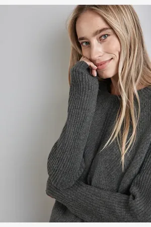 Street one Femme Pull structuré in Gris