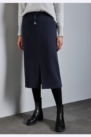 Street one Femme Jupe de jogging Paperbag in Bleu