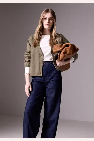 Street one Femme Cardigan de base in Marron