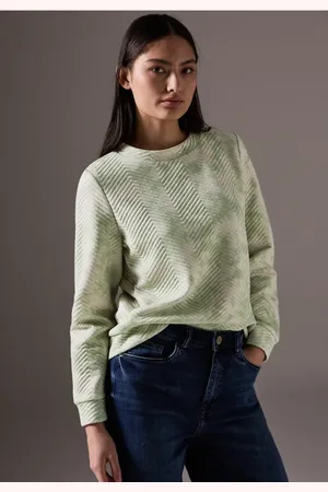Street one Femme T-shirt à motifs structurés in Vert