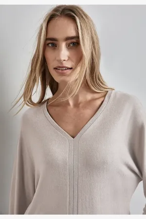Street one Femme T-shirt avec détails scintillants in Beige