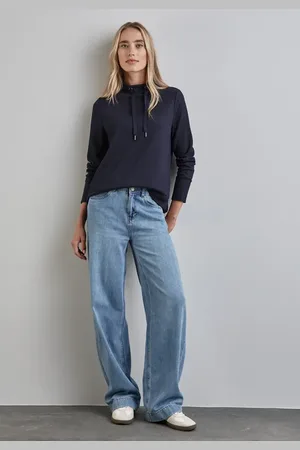 Street one Femme T-shirt à in Bleu