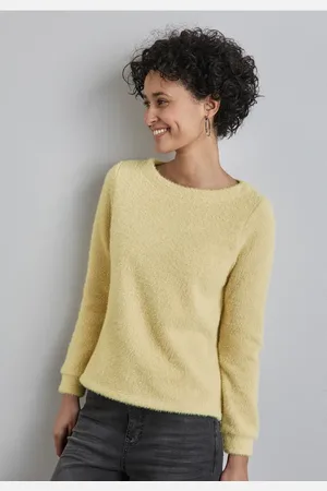 Street one Femme T-shirt avec détails scintillants in Jaune