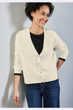 Street one Femme Cardigan structuré in Beige
