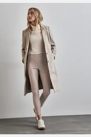 Street one Femme Leggings enduits in Beige