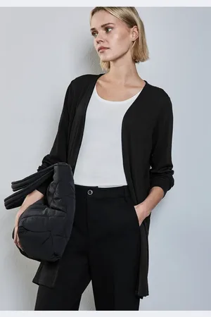 Street one Femme Veste longue in Noir
