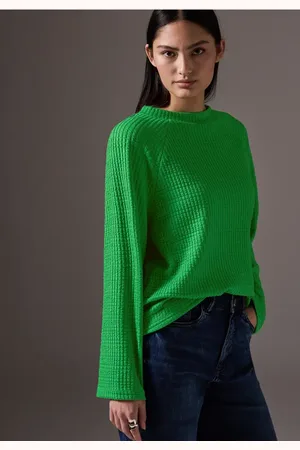 Street one Femme T-shirt à structure verticale in Vert