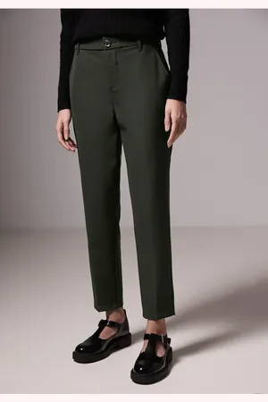Street one Femme Pantalon chino Technostretch in Vert