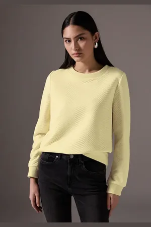 Street one Femme T-shirt à motifs structurés in Jaune