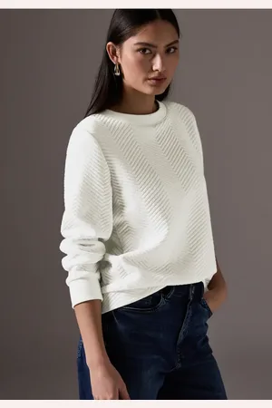 Street one Femme T-shirt à motifs structurés in Blanc
