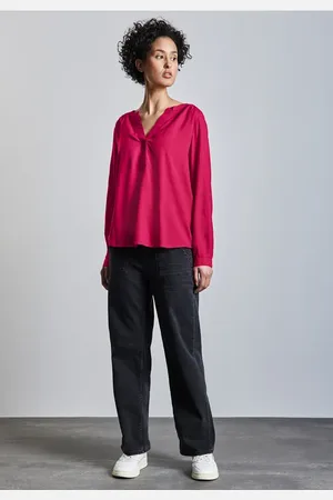 Street one Femme Tunique en couleur unie in Pink