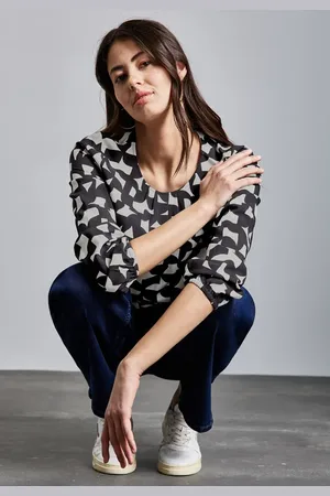 Street one Femme Blouse imprimée in Bleu