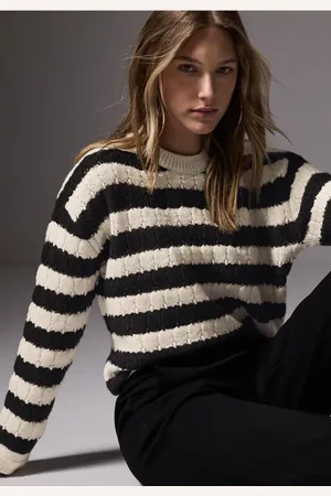 Street one Femme Pull structuré in Blanc