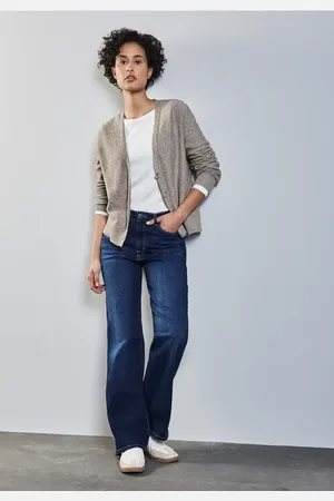 Street one Femme Cardigan structuré in Beige