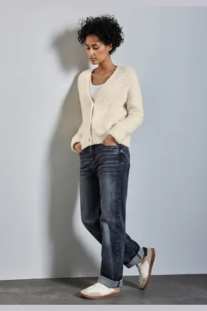 Street one Femme Cardigan douillet in Beige