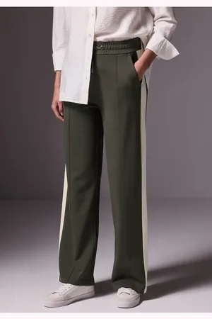 Street one Femme Pantalon à rayures contrastées in Vert
