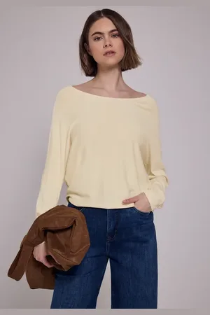 Street one Femme Pull à col en V in Beige