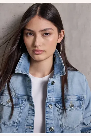 Street one Femme Veste en jean bleached in Bleu