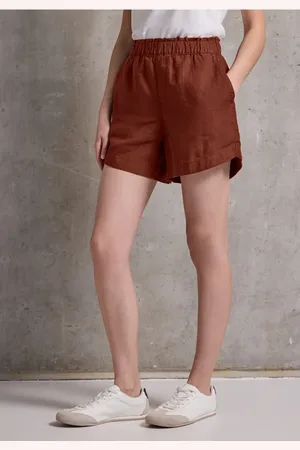 Street one Femme Short en papier in Marron