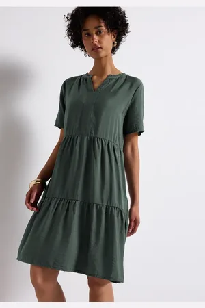 Street one Femme Robe-tunique in Vert