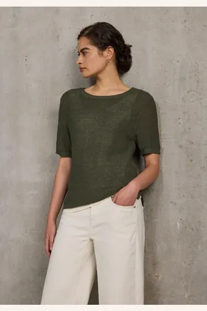 Street one Femme Pull décontracté à manches courtes in Vert