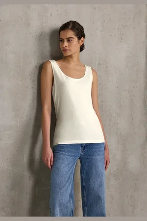 Street one Femme Débardeur basique en jersey in Blanc