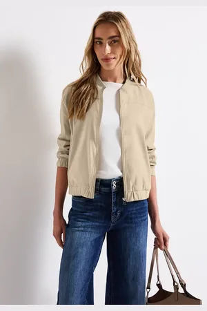 Street one Femme Blouson en couleur unie in Beige