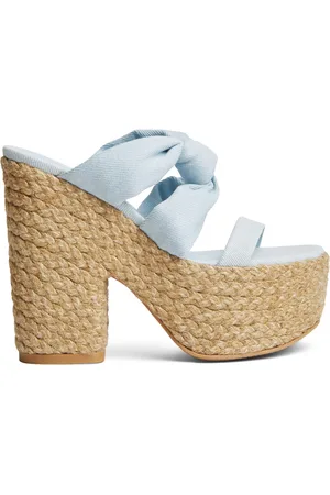 Stuart Weitzman PLAYA SOHIGH 145 KNOT PLATFORM SLIDE, Last chance, , VINTAGE