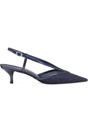 Stuart Weitzman NOCHE 50 SLINGBACK, Last chance, , MESH BRILLANT