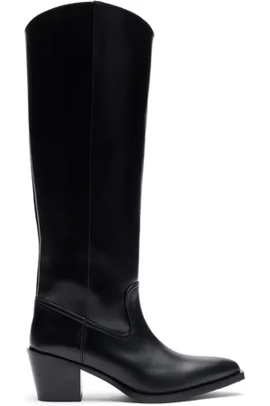 Stuart Weitzman TATE BOOT, BOTTES ET BOTTINES, , HERITAGE CALF/STACKED