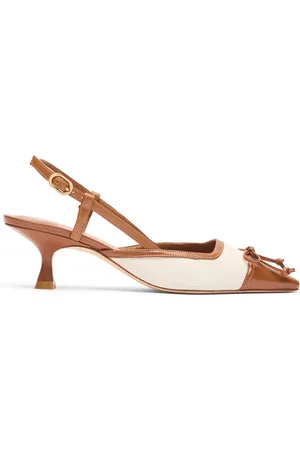 Stuart Weitzman KITTY SLINGBACK 50, SLINGBACK, , VINTAGE DENIM/LACQUERED NAPPA