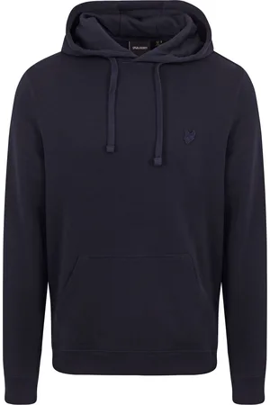Lyle & Scott Sweat à Capuche Tonal Marine Bleu foncé Bleu