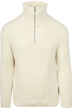 Marc O’ Polo Pull Half Zip Ecru