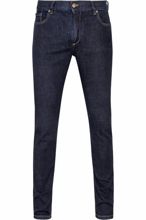 Alberto Slim DS Authentic Denim Marine Bleu foncé Bleu