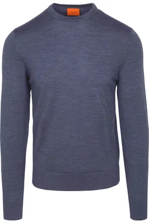 Suitable Pull Laine Mérino Denim