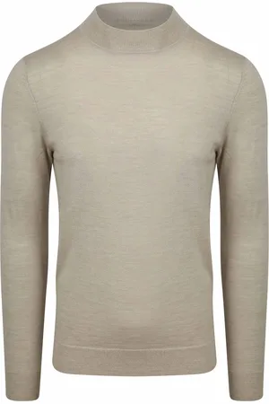 Profuomo Pull Turtleneck Merino Ecru