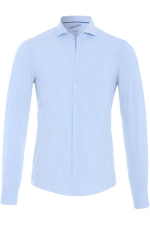Pure H.Tico Chemise The Functional Rayures Bleu clair Bleu