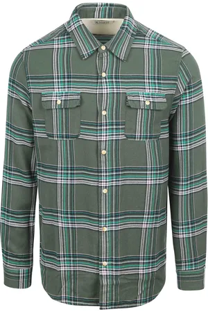 Scotch&Soda Chemise en flanelle verte