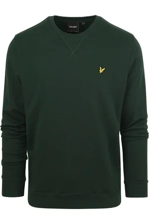 Lyle & Scott Lyle & Scott Pull Foncé Coupe Régulière Vert Vert foncé