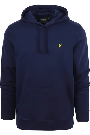 Lyle & Scott Sweat à Capuche Bleu Marine